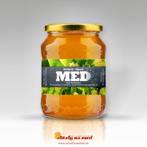 Etiketa na med - emm-124