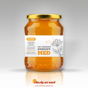 Etiketa na med - emm-125