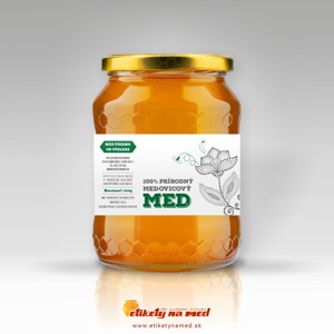 Etiketa na med - emm-126