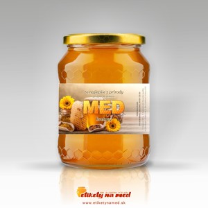 Etiketa na med - emm-127