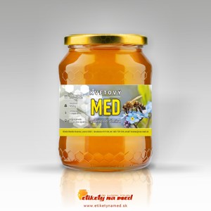 Etiketa na med - emm-133