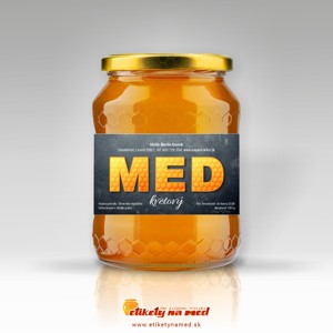 Etiketa na med - emm-2