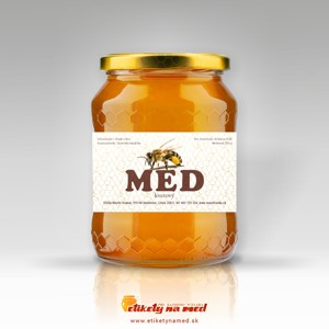 Etiketa na med - emm-30