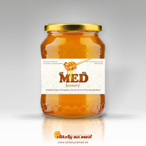 Etiketa na med - emm-31