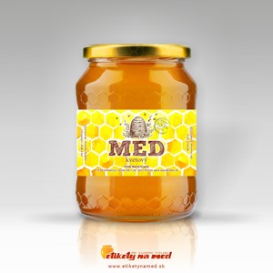 Etiketa na med - emm-47