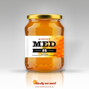 Etiketa na med - emm-56
