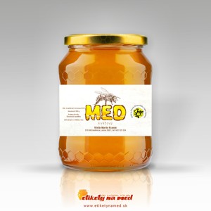 Etiketa na med - emm-57