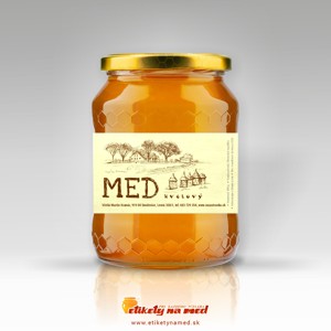 Etiketa na med - emm-60