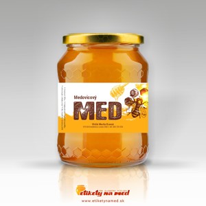 Etiketa na med - emm-63