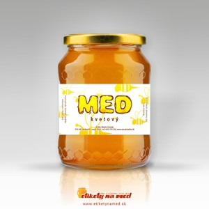 Etiketa na med - emm-65