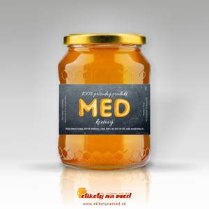 Etiketa na med - emm-67