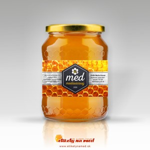 Etiketa na med - emm-7