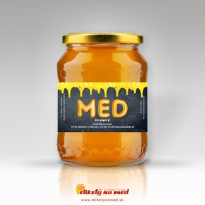 Etiketa na med - emm-71
