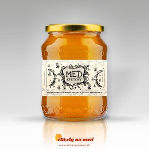 Etiketa na med - emm-76