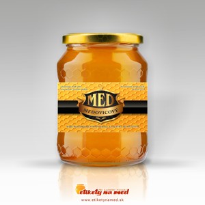 Etiketa na med - emm-78