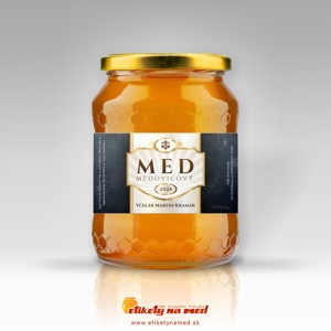 Etiketa na med - emm-79
