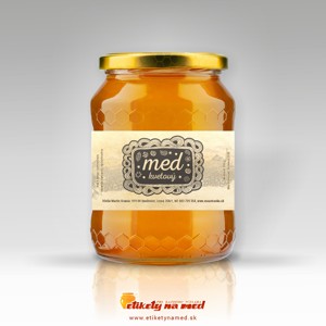 Etiketa na med - emm-82