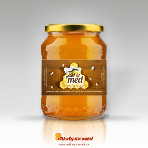 Etiketa na med - emm-85