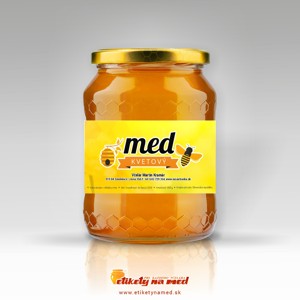 Etiketa na med - emm-87