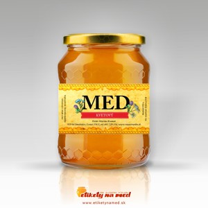 Etiketa na med - emm-91