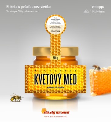 Etiketa s pečatnou p&aacute;skou - emmppv - 77