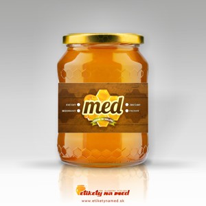 Etiketa na med - emmu - 28