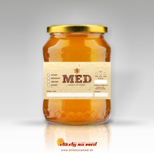 Etiketa na med - emmu-8