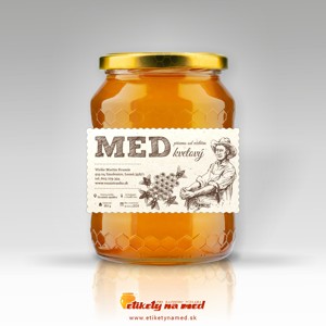 Etiketa na med - emmz- 102