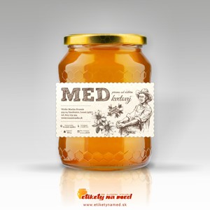 Etiketa na med - emmz- 103