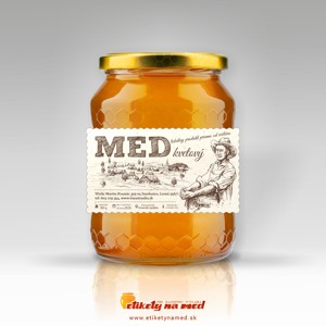 Etiketa na med - emmz- 106