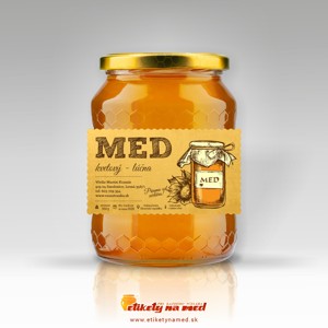 Etiketa na med - emmz- 114