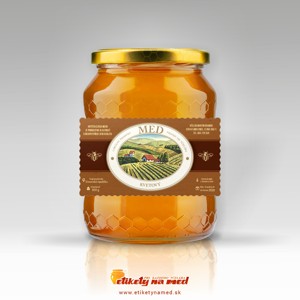 Etiketa na med - emmz- 128