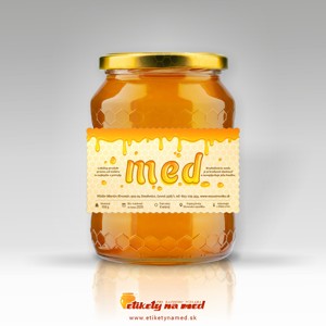 Etiketa na med - emmz- 135