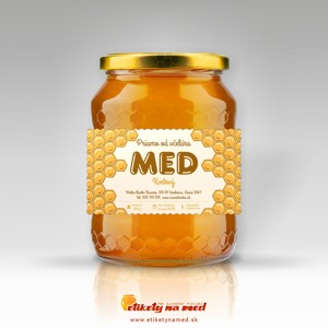 Etiketa na med - emmz- 143
