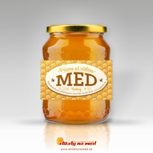 Etiketa na med - emmz- 145