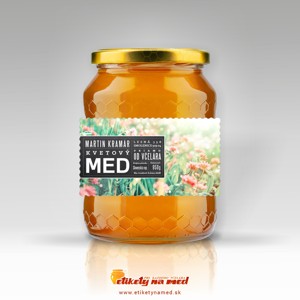 Etiketa na med - emmz- 148