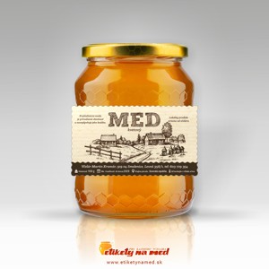 Etiketa na med - emmz- 80