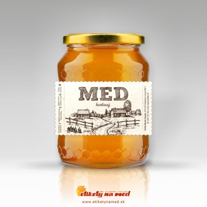 Etiketa na med - emmz- 81