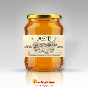 Etiketa na med - emmz- 82
