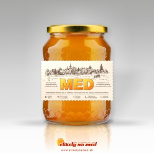 Etiketa na med - emmz- 90