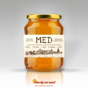 Etiketa na med - emmz- 91