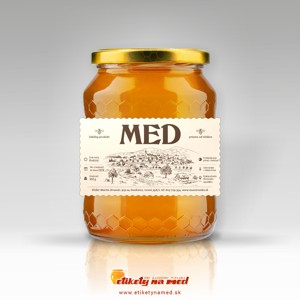 Etiketa na med - emmz- 96