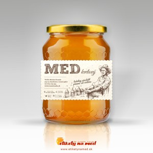 Etiketa na med - emmz- 98