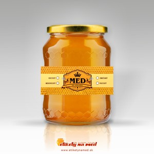 Etiketa na med - emnu - 8