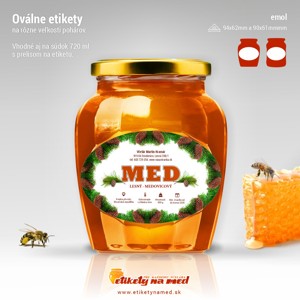 Etiketa na med - emol-94x62- 20
