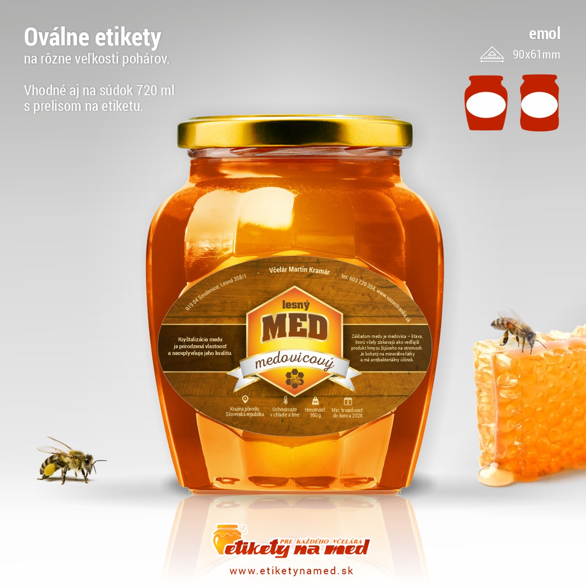 Etiketa na med - emol- 6