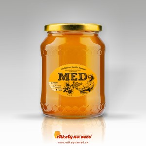 Etiketa na med ov&aacute;ln&aacute; - emomz 21