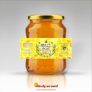 Etiketa na med - emv-168