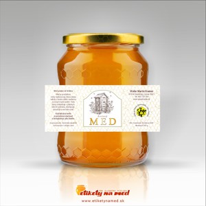 Etiketa na med - emv-38