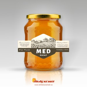 Etiketa na med - emvh-105
